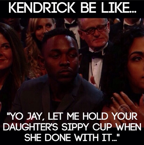 kendrick meme grammys