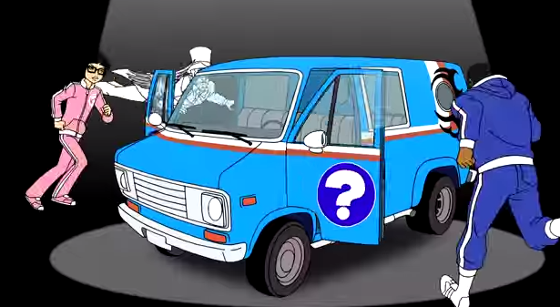mike tyson mysteries van