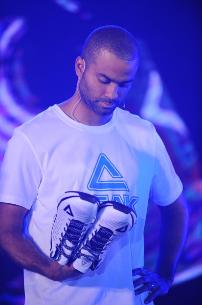 Tony Parker Attends Peak's Basketball Activity In Beijing