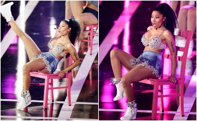 Nicki Minaj Strange Behind Getty