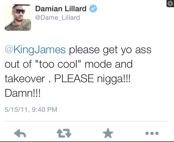 DLillard Tweet