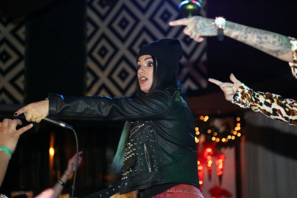 <> at S.O.B.'s on November 26, 2013 in New York City.