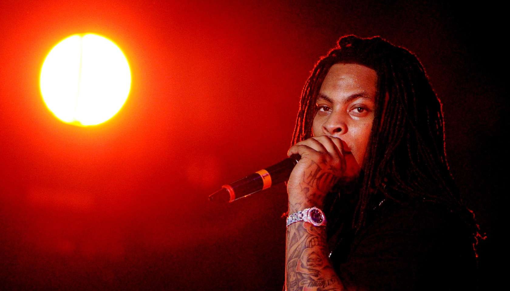 Drake, J. Cole, Waka Flocka Flame and Meek Mill Perform At The Verizon Wireless Amphitheatre