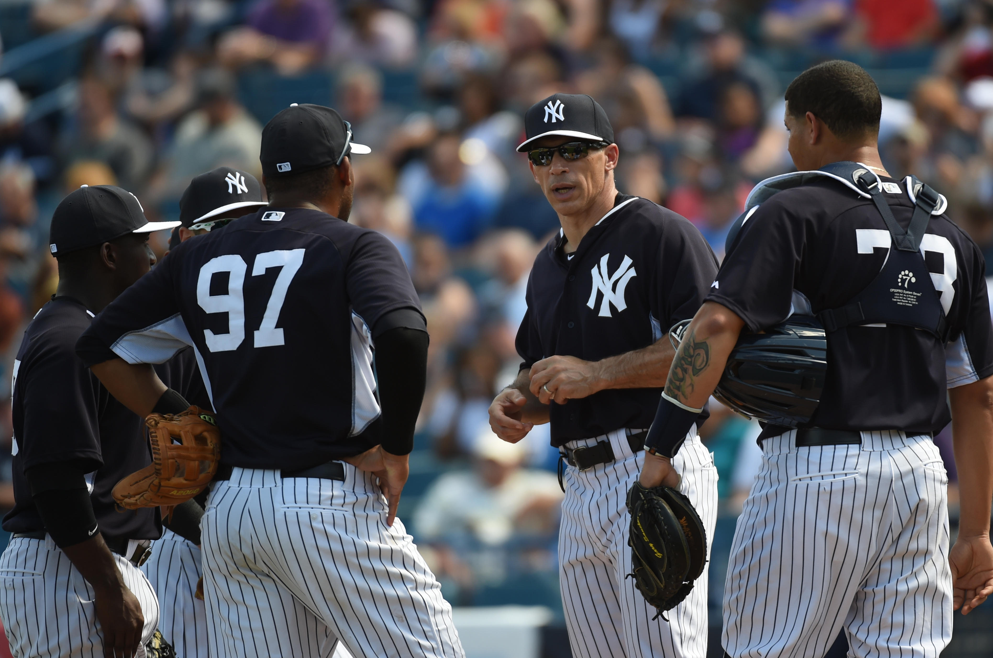 Spring Training game: Washington Nationals at New York Yankees