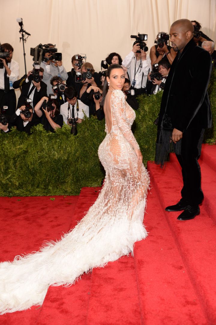 Kim Kardashian and Kanye West