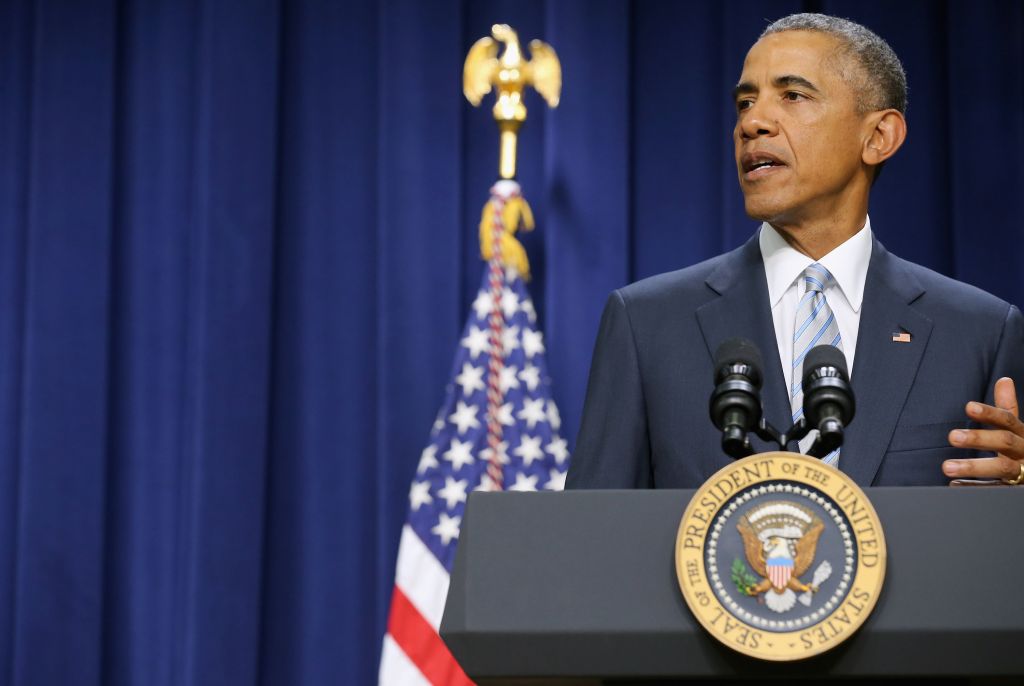 Obama Gives Speech To Criminal Justice Activists And Community Leaders