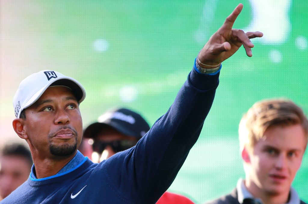 Tiger Woods Golf Clinic in Mexico City