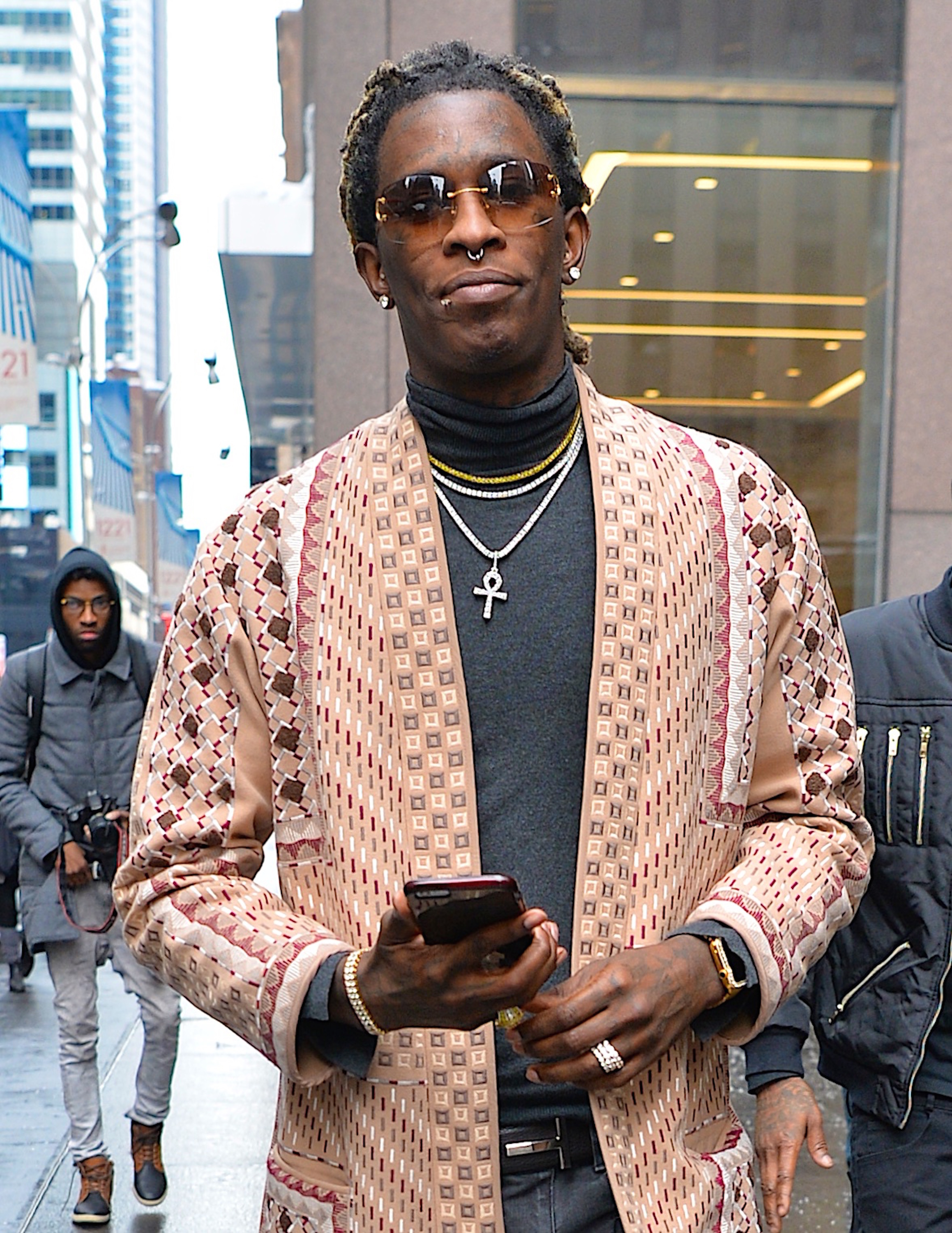 Celebrity Sightings in New York City - January 25, 2016