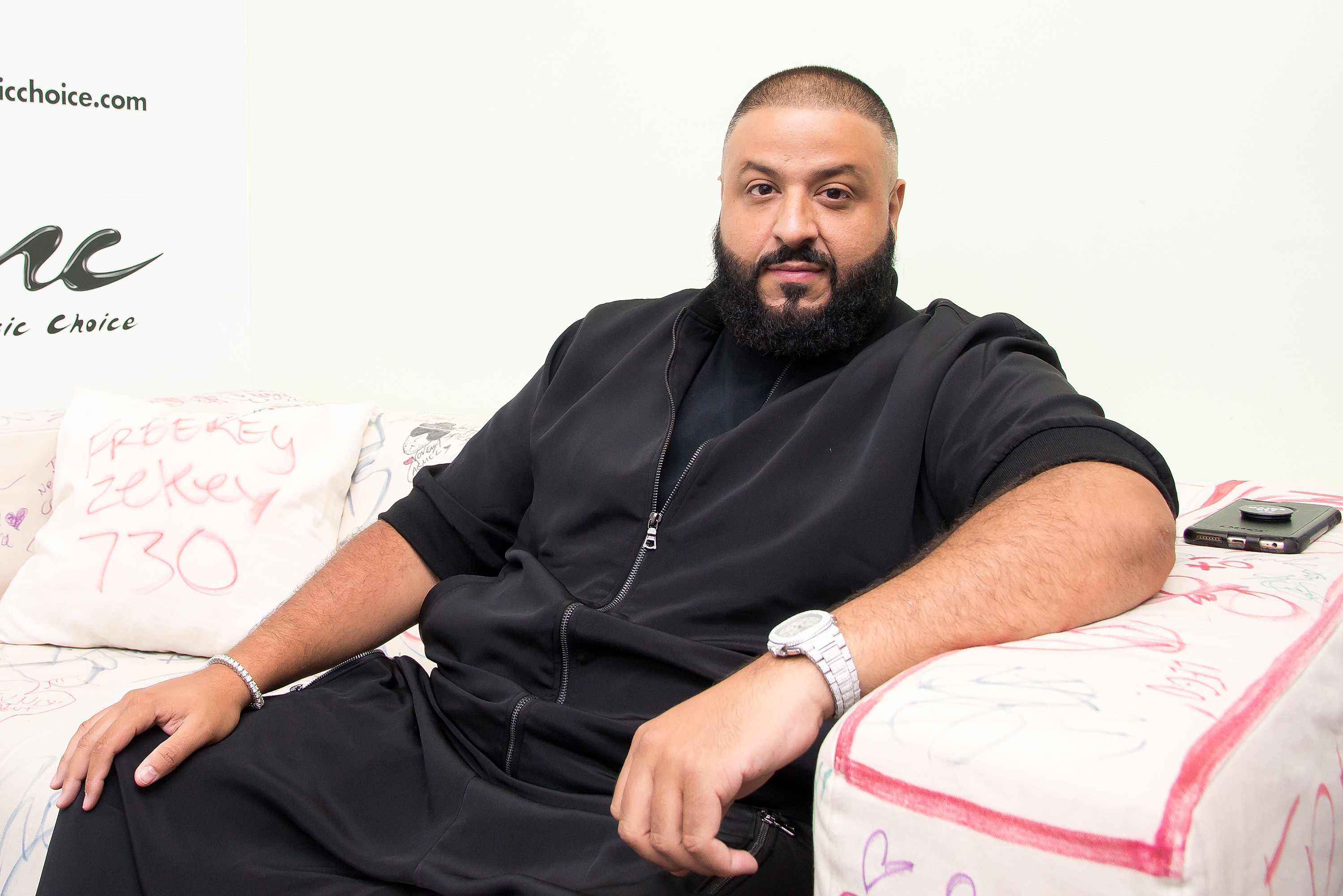 DJ Khaled Visits Music Choice