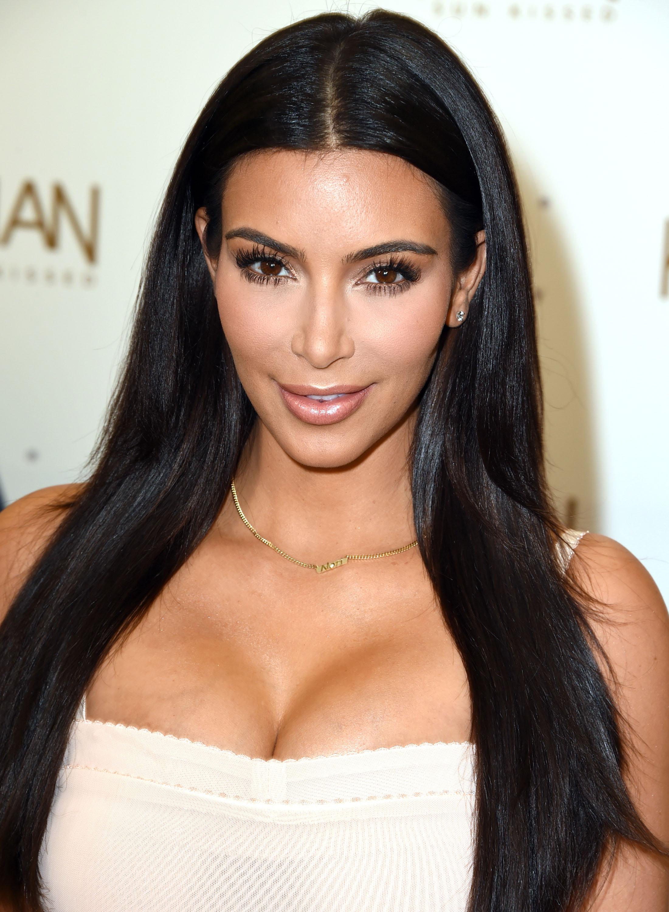 Kim Kardashian Promotes Kardashian Sun Kissed At ULTA Beauty In Los Angeles