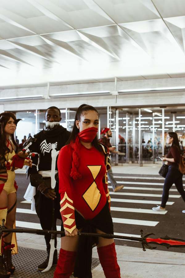 samurai spider woman