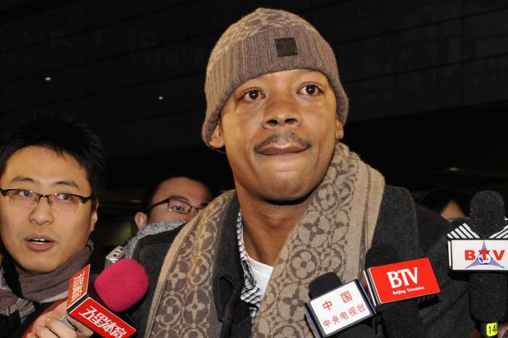 Former NBA Player Steve Francis Arrives In Beijing